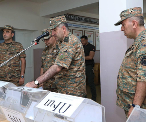 Գեներալ-մայոր Էդվարդ Ասրյանն այցելել է կենտրոնական հավաքակայան