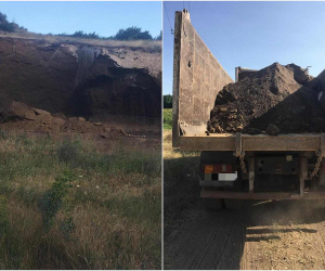 Ավազի ապօրինի արդյունահանման դեպք Արագածոտնի մարզում