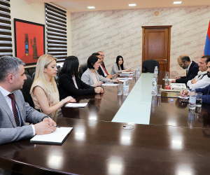 ԿԳՄՍ նախարարը հանդիպել է Հնդկաստանի Լոք Սաբհայի պատգամավորի հետ