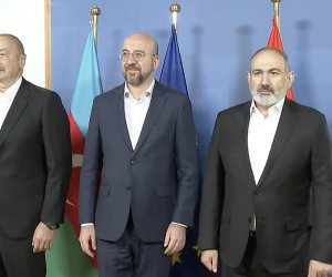 Բրյուսելում տեղի է ունենում Փաշինյան-Ալիև-Միշել հանդիպումը (տեսանյութ)