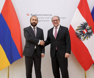 Տեղի է ունեցել Հայաստանի և Ավստրիայի ԱԳ նախարարների հանդիպումը
