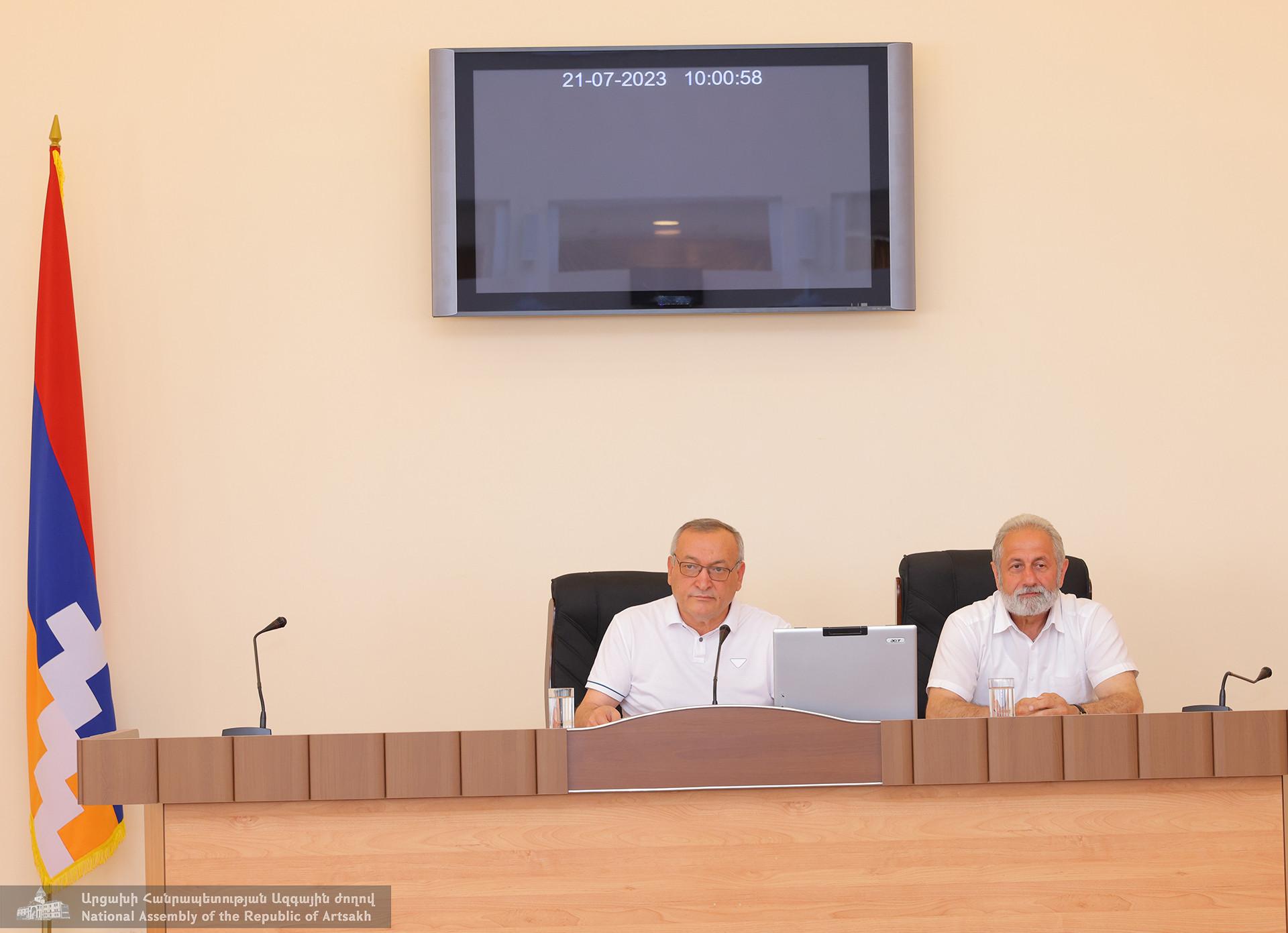 «Վտանգված է մեր ֆիզիկական գոյությունը, կյանքի ամեն մի օրը կարող է դառնալ վերջինը»․ Արցախի ԱԺ նախագահ