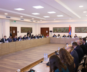Armenian Deputy Foreign Minister, Diplomats Discuss Karabakh Crisis