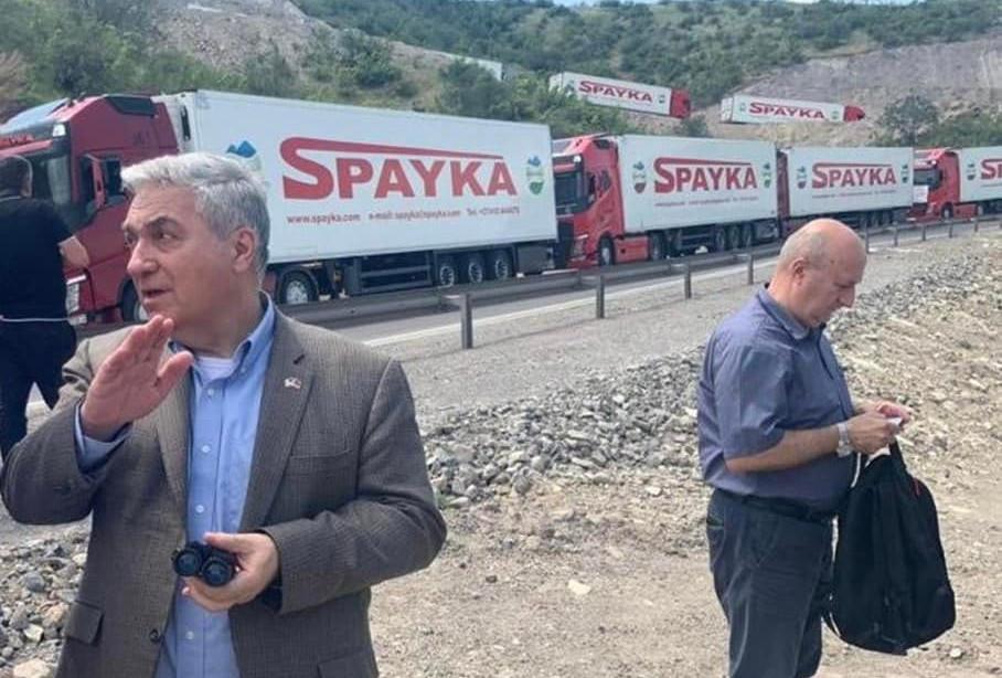 USAID Official Visits Blocked Humanitarian Aid Convoy
