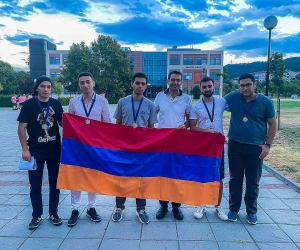 Armenia Wins One Gold, Four Silver at Math Competition