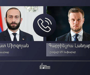 Արարատ Միրզոյանը Լիտվայի ԱԳ նախարարին է ներկայացրել ԼՂ-ում ստեղծված իրավիճակն ու ահագնացող հումանիտար ճգնաժամը
