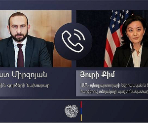 Միրզոյանը հեռախոսազրույց է ունեցել ԱՄՆ պետքարտուղարի տեղակալի պաշտոնակատարի հետ