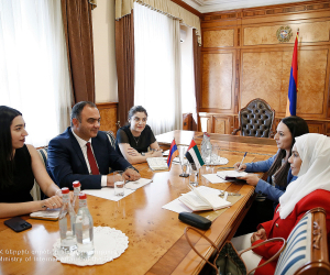 ՆԳ նախարարն ընդունել է ԱՄԷ դեսպանին