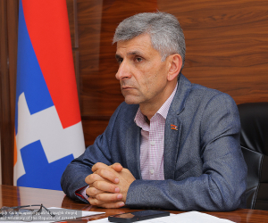 Արցախի ԱԺ նախագահը լրագրողներին ներկայացրել է պաշտոնավարման 20-օրյա գործունեությունը