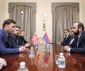 ԱԳ նախարար Արարատ Միրզոյանը հանդիպում է ունեցել ԵԱՀԿ գործող նախագահ Բույար Օսմանիի հետ