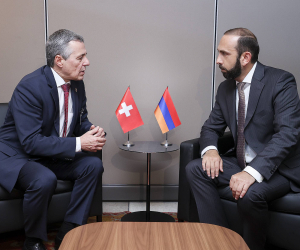Արարատ Միրզոյանը հանդիպել է Շվեյցարիայի արտաքին հարաբերությունների դաշնային դեպարտամենտի ղեկավարին