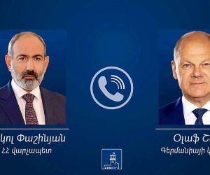 Никол Пашинян провел телефонный разговор с Олафом Шольцем