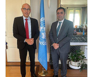Armenian Deputy FM, U.N. Offical Discuss Rights of Displaced Karabakh Armenians