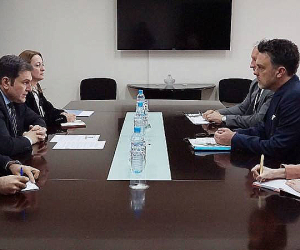 ԱԳ նախարարի տեղակալ Պարույր Հովհաննիսյանը հանդիպել է Ռոբին Վագեների հետ