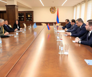 Սուրեն Պապիկյանն ընդունել է Հունաստանի դեսպանին