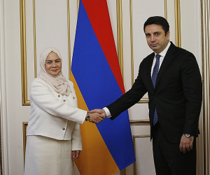 Ալեն Սիմոնյանն ընդունել է Հայաստանում ԱՄԷ արտակարգ և լիազոր դեսպանին