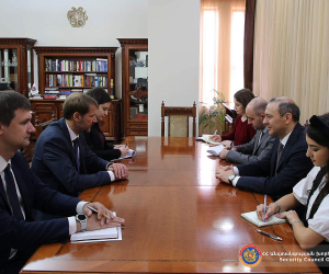 Արմեն Գրիգորյանն ընդունել է Լատվիայի ԱԳՆ պետքարտուղարի տեղակալին