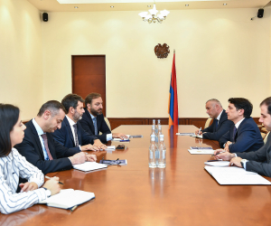 Ֆինանսների նախարարն ընդունել է ՎԶԵԲ տարածաշրջանային տնօրենին
