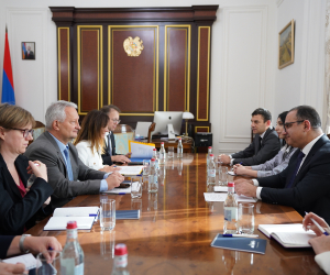 Տիգրան Խաչատրյանն ընդունել է KfW գերմանական զարգացման բանկի ներկայացուցիչներին