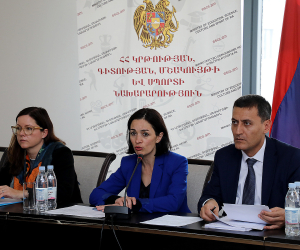 Քննարկվել է Արցախից բռնի տեղահանված երեխաների և երիտասարդների կրթության կարիքներին վերաբերող հարցեր