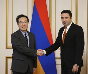 Ալեն Սիմոնյանն ընդունել է ՀՀ-ում Կորեայի արտակարգ եւ լիազոր դեսպան Դոհուն Լիին