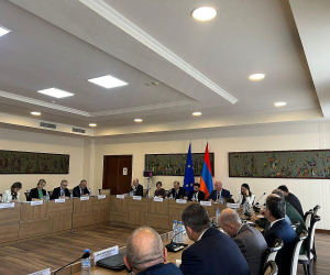 ԱԽ քարտուղարը հանդիպել է ԵՄ արտաքին գործողությունների ծառայության և Եվրոպական հանձնաժողովի ներկայացուցիչների պատվիրակության անդամներին