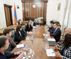 Տիգրան Խաչատրյանն ընդունել է Զարգացման ֆրանսիական գործակալության տարածաշրջանային գրասենյակի ղեկավարին