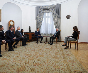 Փոխվարչապետ Մհեր Գրիգորյանն ընդունել է «Քրոնիմետ հոլդինգ» ընկերության գործադիր տնօրենին