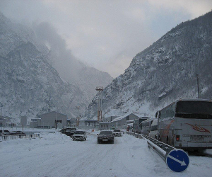 Ստեփանծմինդա-Լարս ավտոճանապարհը բաց է բոլոր տեսակի տրանսպորտային միջոցների համար