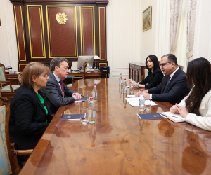 Փոխվարչապետ Տիգրան Խաչատրյանն ընդունել է ՀՀ-ում Բելգիայի դեսպանին