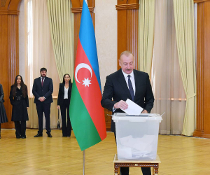 Ադրբեջանում ավարտվել են նախագահական ընտրությունները. Էքզիթ փոլի տվյալներով Ալիևը ստացել է ձայների 93,3 %-ը