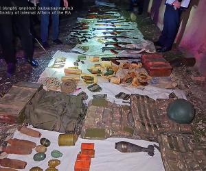 Հայտնաբերվել և կամավոր հանձնվել է աննախադեպ քանակի զենք-զինամթերք