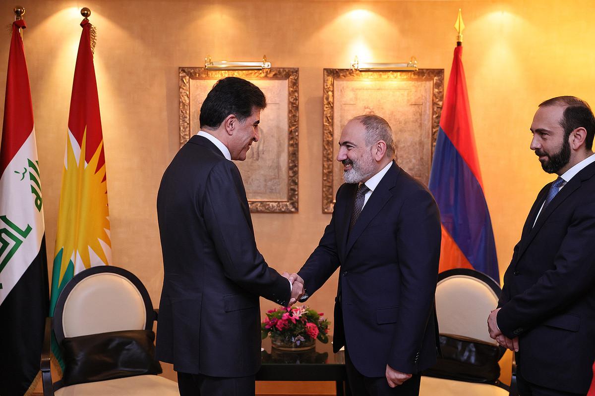 Pashinyan, Iraqi Kurdish Leader Meet in Munich