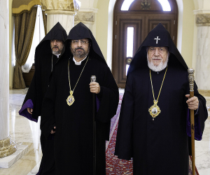 Patriarch Mashalyan in Armenia for Supreme Spiritual Council Meeting