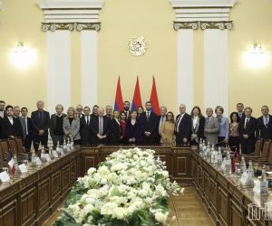 Ֆրանսիայի խորհրդարանական պատվիրակությունն Ազգային ժողովում է
