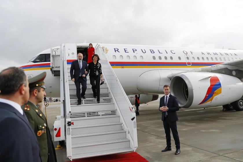 Pashinyan in Greece, Meets with PM Kyriakos Mitsotakis