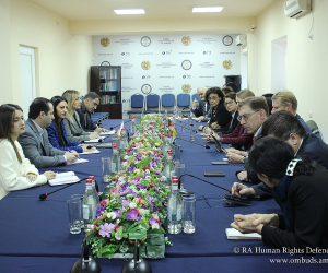 ՄԻՊ-ն ընդունել է Բունդեսթագի Իրավական հարցերի հանձնաժողովի նախագահի գլխավորած պատվիրակությանը
