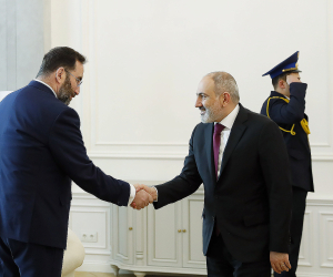 Փաշինյանն ընդունել է «ՄՏՍ-Արմենիա»-ի ղեկավարությանը