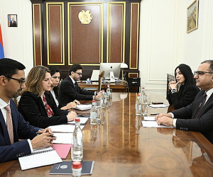 Փոխվարչապետ Տիգրան Խաչատրյանն ընդունել է Արժույթի միջազգային հիմնադրամի հայաստանյան առաքելության ղեկավարին