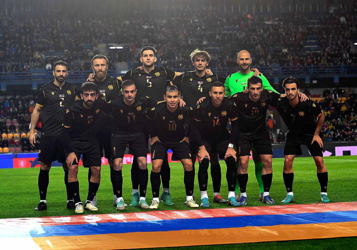 Armenia's Football Team Drops to 95th Place in FIFA Ranking