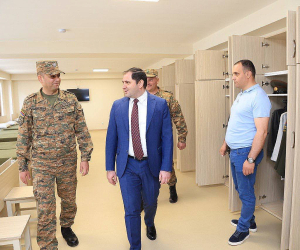 Սուրեն Պապիկյանը շրջայց է կատարել Վ․ Սարգսյանի անվան ռազմական ակադեմիայում