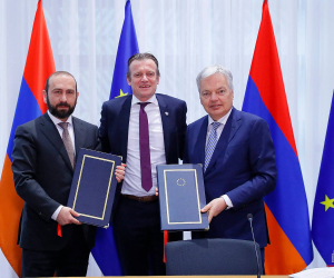ԱԳ նախարարը ստորագրել է «Եվրաջասթի» հետ համագործակցության վերաբերյալ համաձայնագիրը