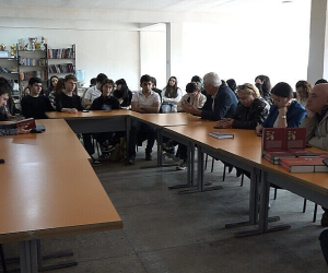 PKK Founder Abdullah Öcalan’s Book Gifted to Yerevan Highschoolers