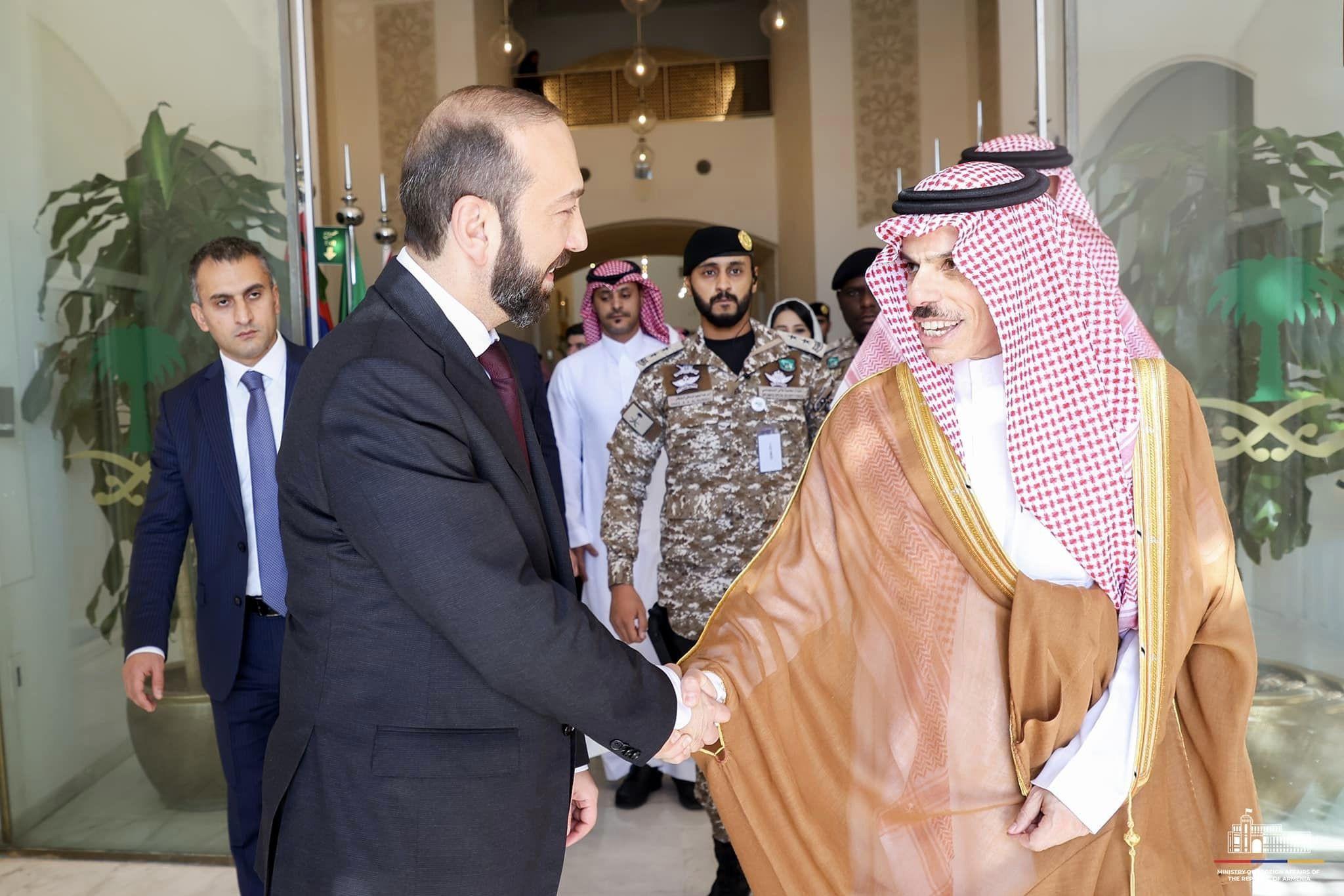 Armenia, Saudia Arabia to Forge “Road Map” for Diplomatic Ties