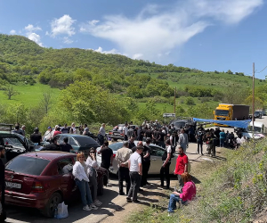Ցուցարարները Կիրանց-Ոսկեպար ճանապարհին. առանց մեկնաբանության