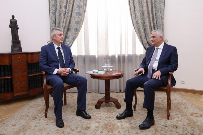 Մհեր Գրիգորյանն ընդունել է Կայունացման և զարգացման եվրասիական հիմնադրամի գործադիր տնօրենին