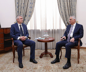 Մհեր Գրիգորյանն ընդունել է Կայունացման և զարգացման եվրասիական հիմնադրամի գործադիր տնօրենին