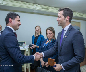 ՔԿ նախագահն ընդունել է ԱՄՆ պետքարտուղարի փոխտեղակալ Բրենդոն Յոդերին