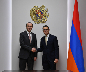Արմեն Գրիգորյանն ընդունել է ԱՄՆ Կենտրոնական հետախուզական գործակալության ղեկավարի տեղակալին