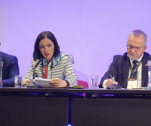 Ժաննա Անդրեասյանը Կրթության համաշխարհային համաժողովի շրջանակում հանդես է եկել զեկույցով